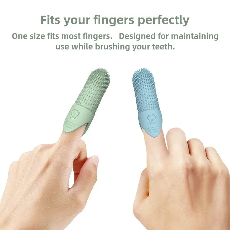 360° Pet Finger Toothbrush Silicone Dental Cleaner
