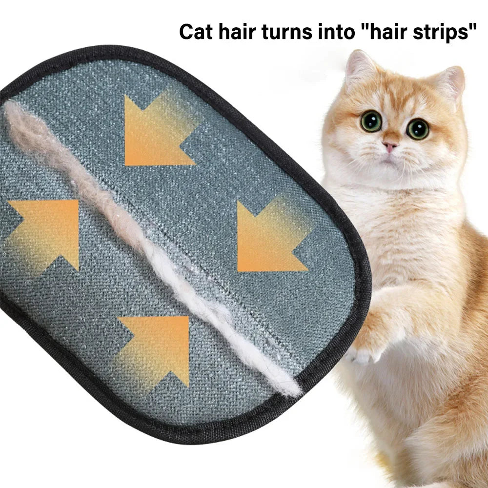 Pet Grooming Gloves Hair Remover Brush
